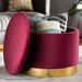 Marisa Upholstered Storage Ottoman - Cool Stuff & Accessories
