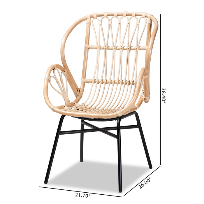 Caelia Bohemian Rattan Chair