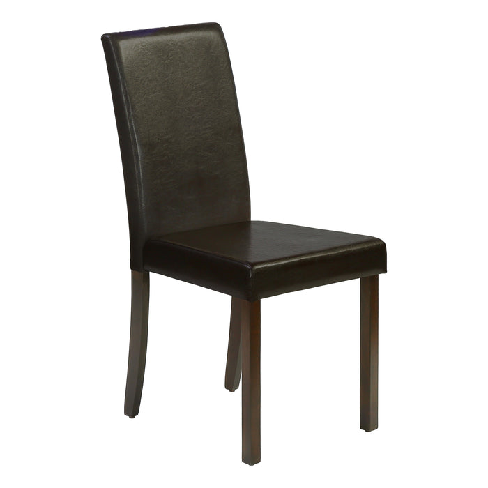 Dining Chair Set Of 2/Brown
