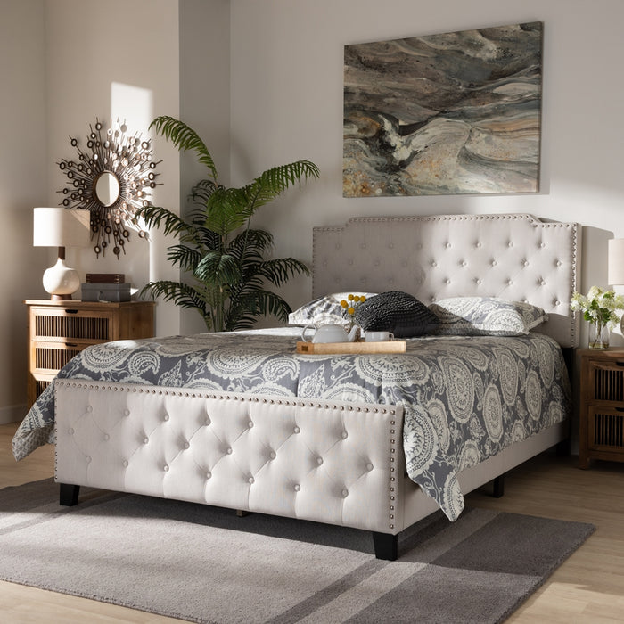 Marion Modern King Size Panel Bed