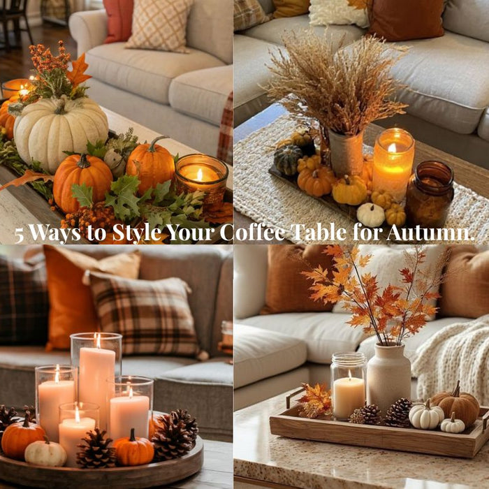 5 Ways To Style Your Coffee Table