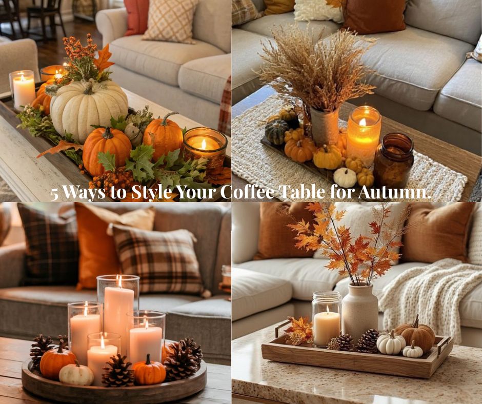 5 Ways To Style Your Coffee Table