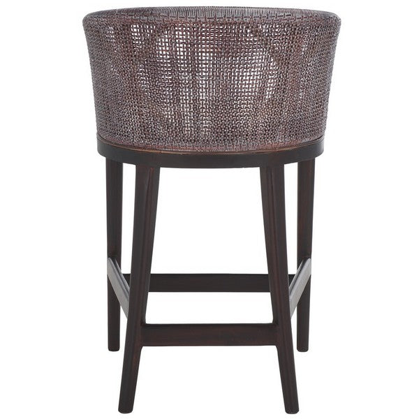 Brando Counter Stool/Brown White Wash/Holy White