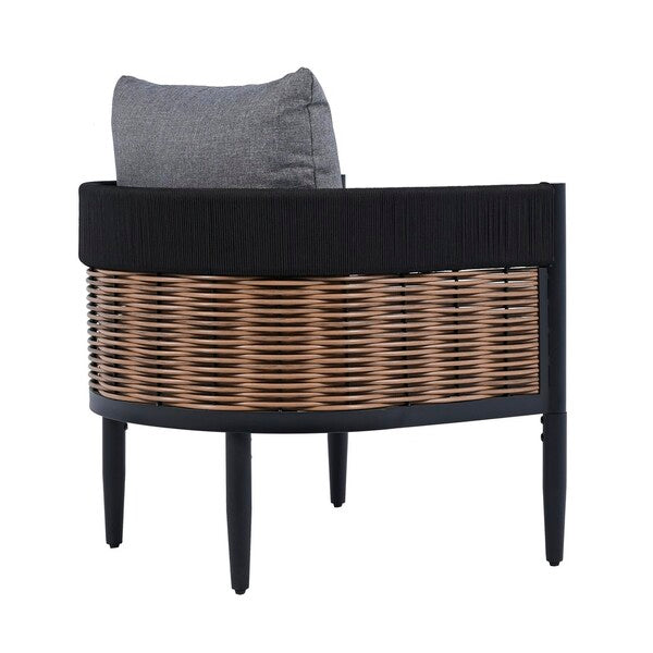 Harrison Chair Set Of 2/Black/Grey