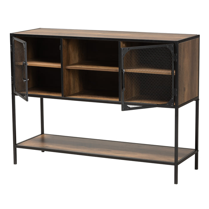 CARDEA  INDUSTRIAL WALNUT BROWN 2-DOOR SIDEBOARD