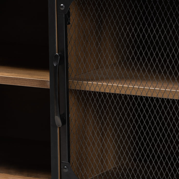 CARDEA  INDUSTRIAL WALNUT BROWN 2-DOOR SIDEBOARD