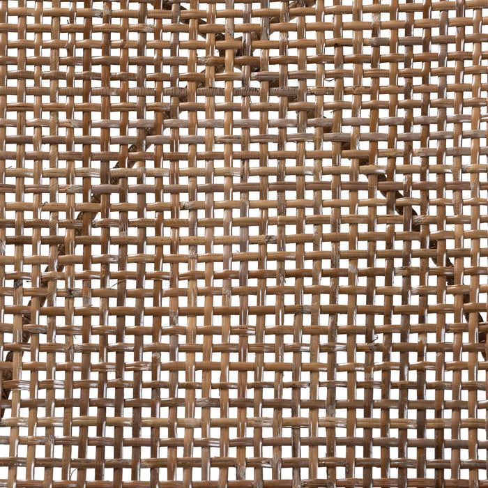 BALI & PARI BALLERINA BOHEMIAN GREYWASHED RATTAN 2-PIECE DINING CHAIR SET