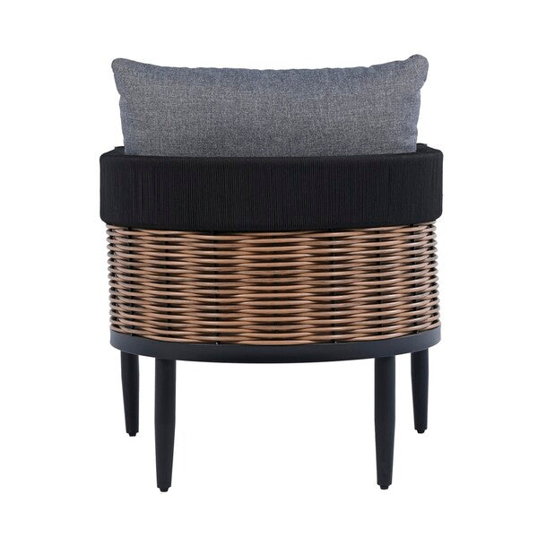 Harrison Chair Set Of 2/Black/Grey