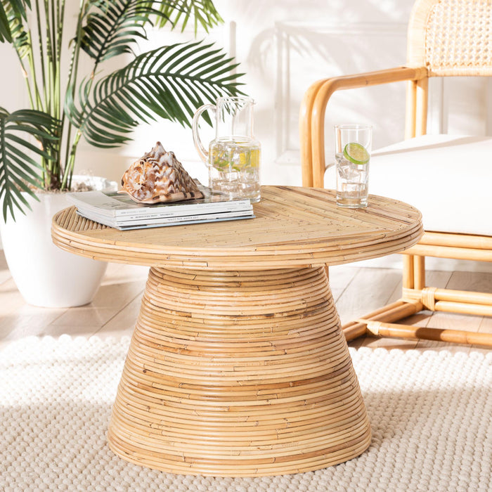 Bella Round Rattan Coffee Table