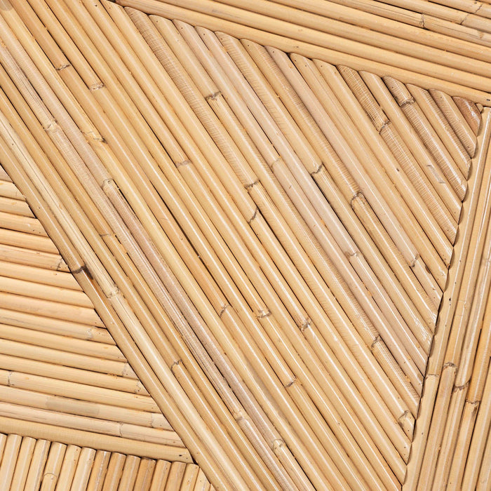 IRYNA BOHEMIAN NATURAL RATTAN END TABLE