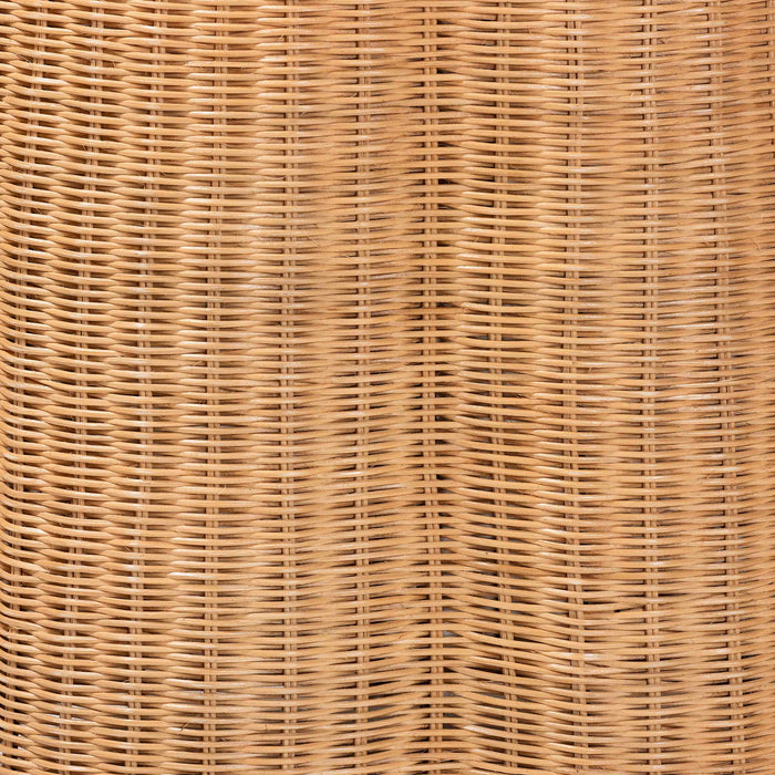 Palm Light Honey Rattan End Table