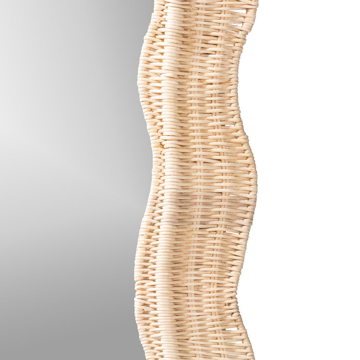 Hasana Natural Rattan Wall Mirror