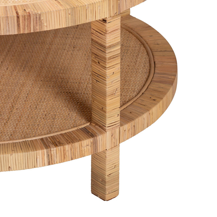 Kalimantan Boho Round Coffee Table