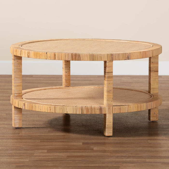 Kalimantan Boho Round Coffee Table