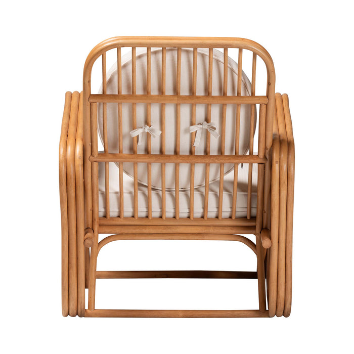 Tiramisu Bohemian Light Honey Rattan Arm Chair