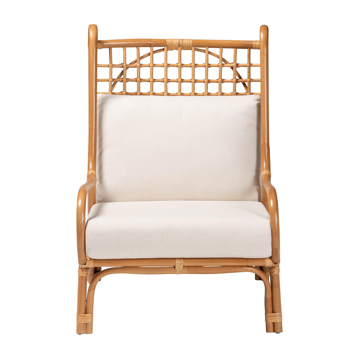 Helina Bohemian Light Honey Rattan Accent Chair — Cool Stuff & Accessories