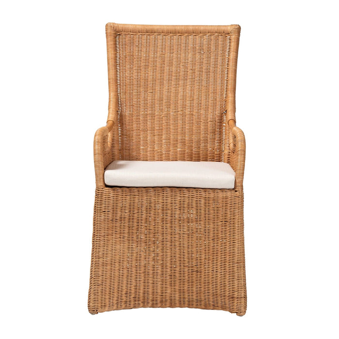Amsterdam Bohemian Light Honey Rattan Dining Chair