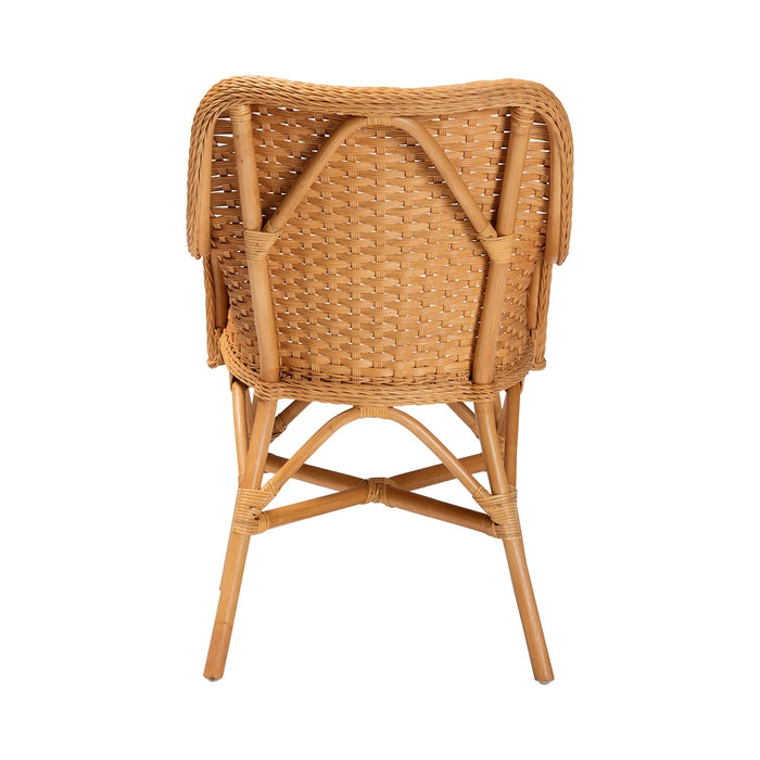 Celsie Bohemian Light Honey Rattan Dining Chair
