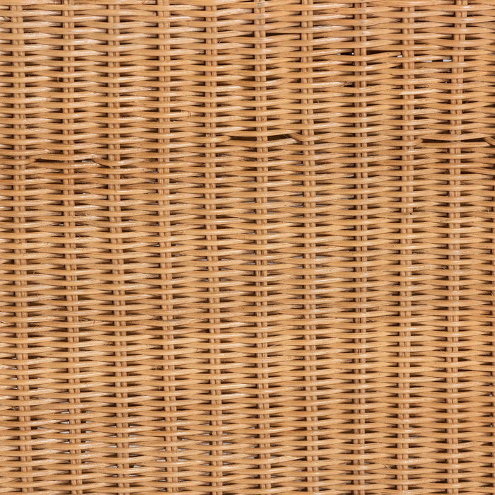 Nevada Bohemian Light Honey Rattan Accent Bench