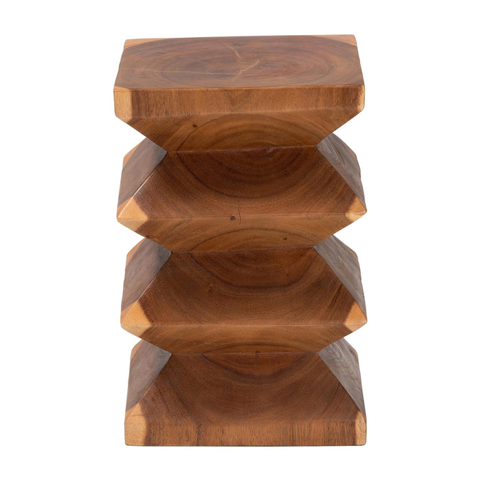 Malati Solid Suar Wood Side Table