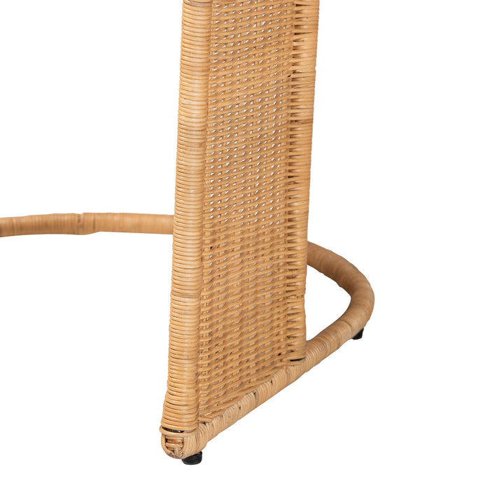 Palm Bohemian Light Honey Rattan Dining Chair