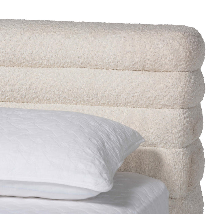 Alfie Boucle Floating Bed/Queen