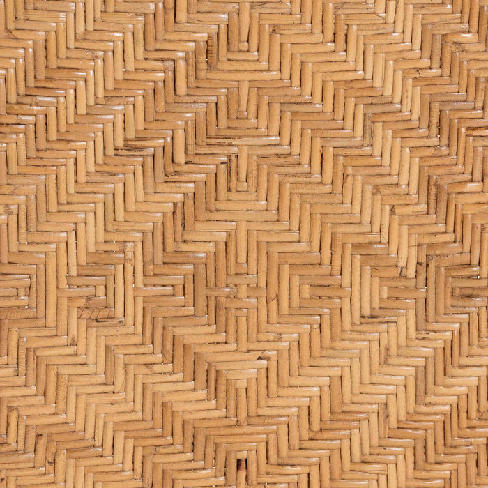 Adam Natural Rattan Dining Chair – Curved Backrest