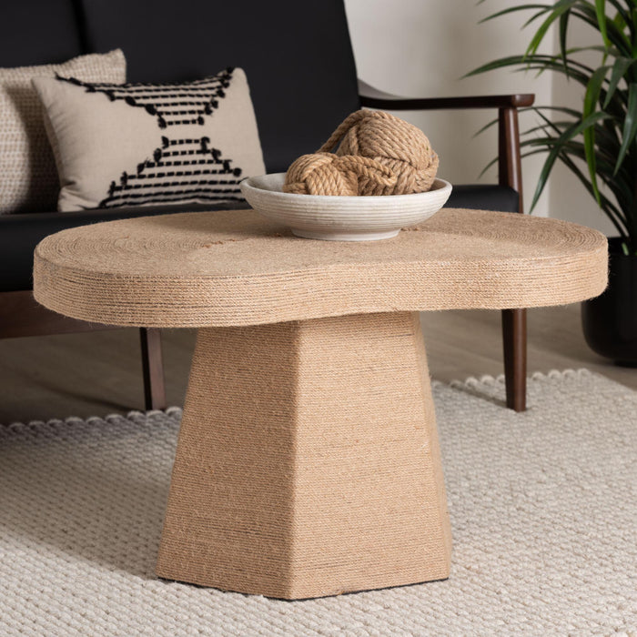 Lenka Natural Jute Coffee Table
