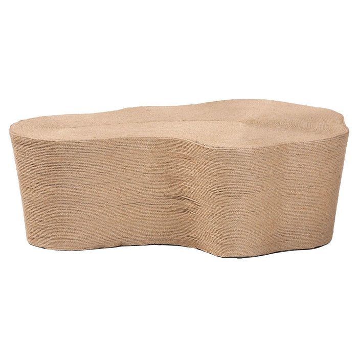 Edna Bohemian Natural Jute Coffee Table