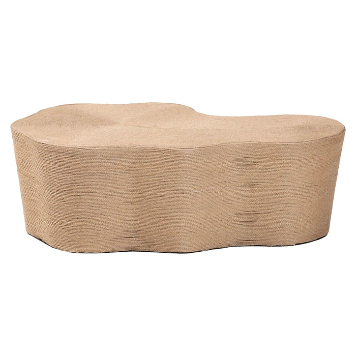 Edna Bohemian Natural Jute Coffee Table