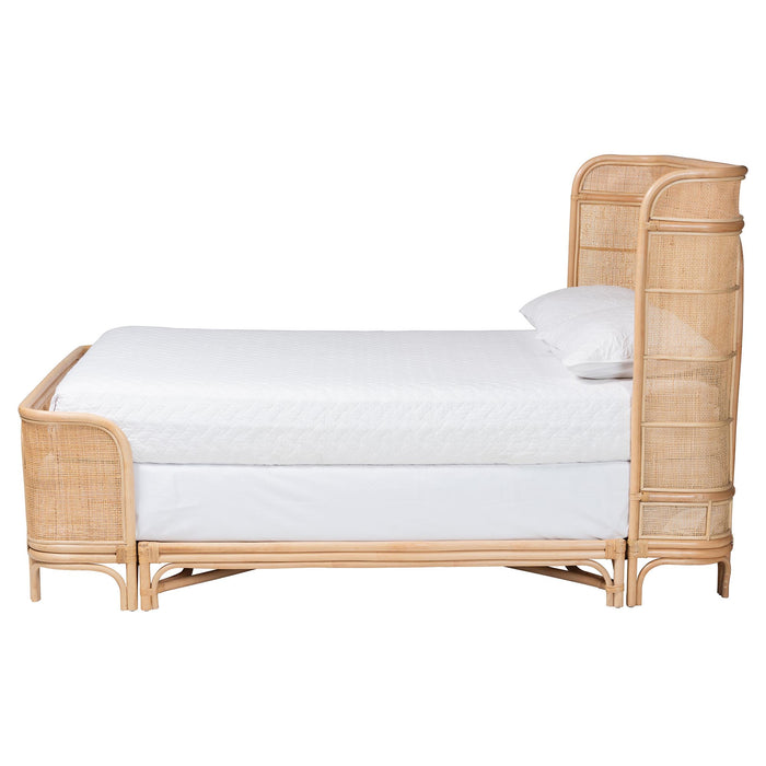 Fiore Natural Rattan Bed Frame –Queen