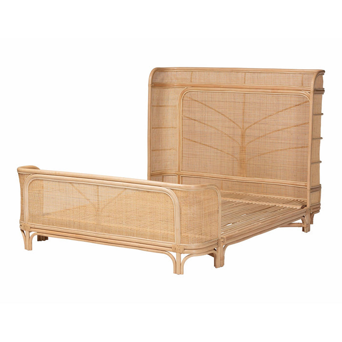 Fiore Natural Rattan Bed Frame –Queen