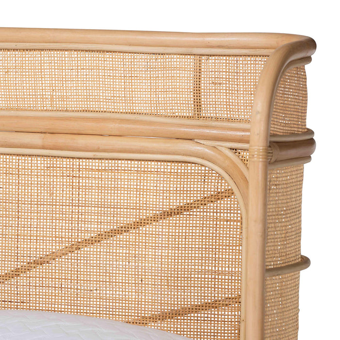 Fiore Natural Rattan Bed Frame –Queen
