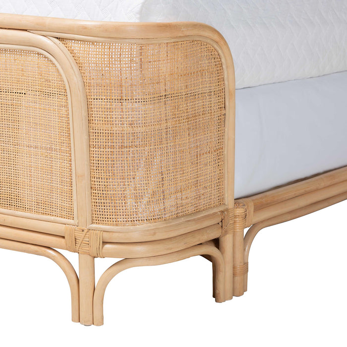 Fiore Natural Rattan Bed Frame –Queen