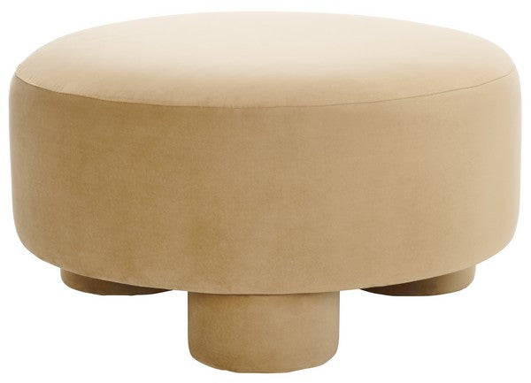 Naref Cocktail Ottoman/Tan