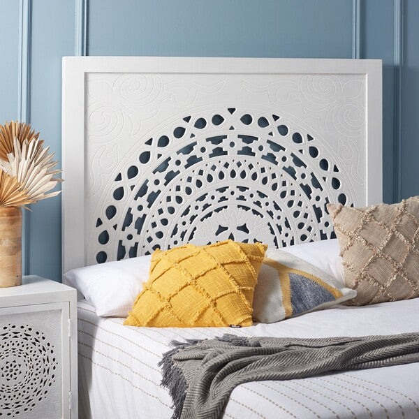 Romilda Headboard Full/White Wash