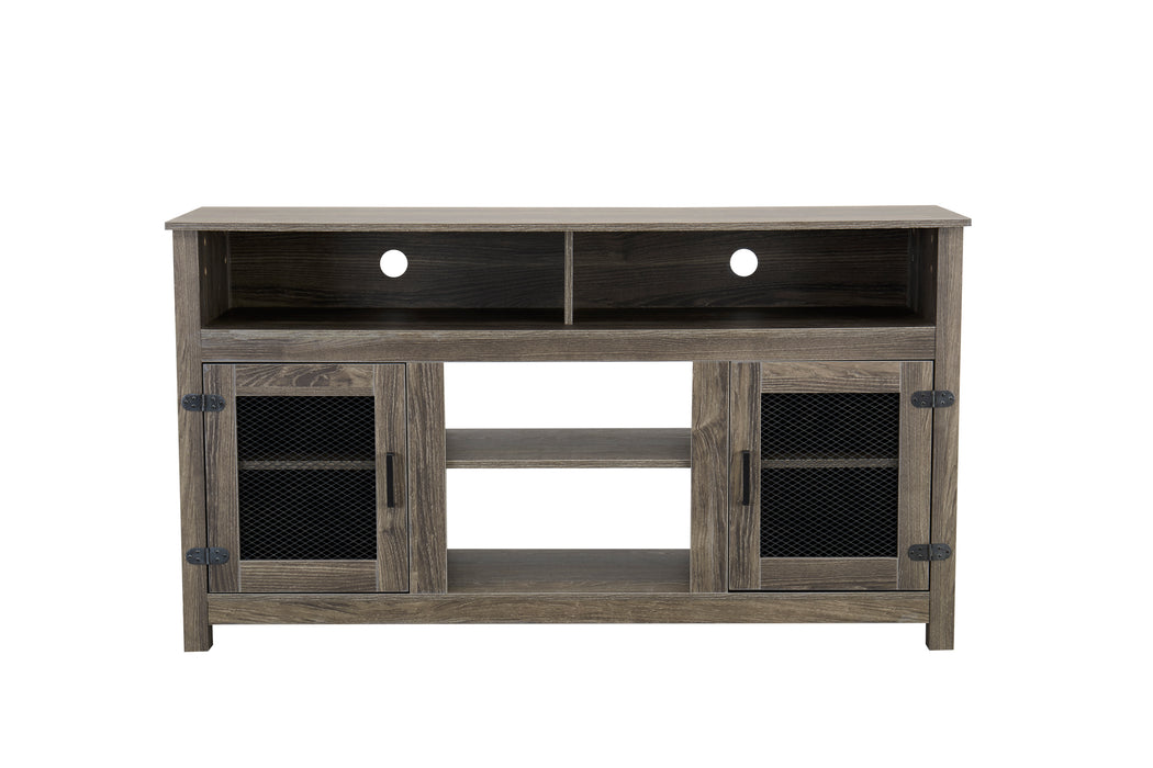 TV Stand With Electric Fireplace, Fit up to 65"  Flat Screen TV