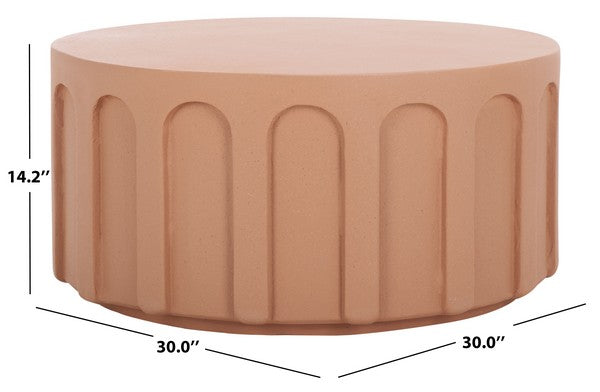 Nikolaus Coffee Table/Terracota