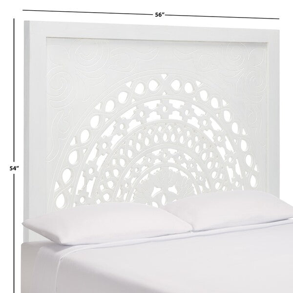 Romilda Headboard Full/White Wash