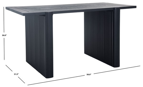 Amell Dining Table/Black
