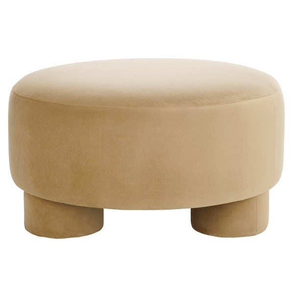 Naref Cocktail Ottoman/Tan