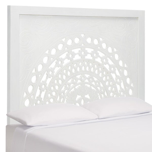 Romilda Headboard Full/White Wash