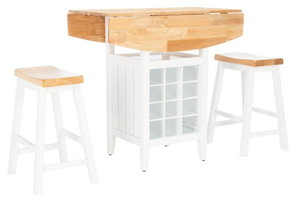 Casey 3 Pc Set Drop Leaf Pub Table