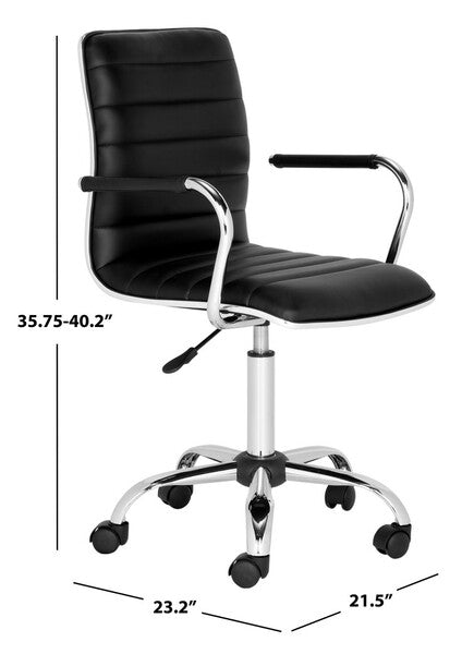 Jonika Swivel Desk Chair/Black