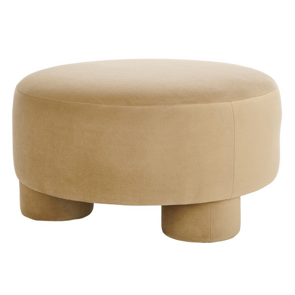 Naref Cocktail Ottoman/Tan