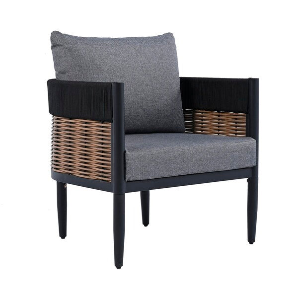 Harrison Chair Set Of 2/Black/Grey