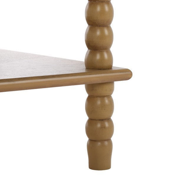 Dilyn 4 Tier Shelving Unit/ Desert Brown