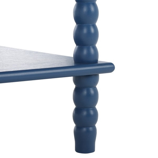 Dilyn 4 Tier Shelving Unit/ Blue