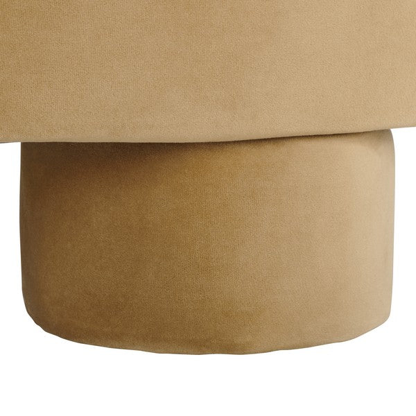 Naref Cocktail Ottoman/Tan