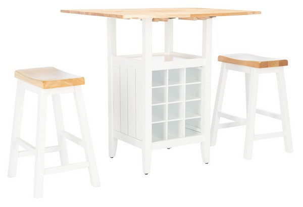 Casey 3 Pc Set Drop Leaf Pub Table